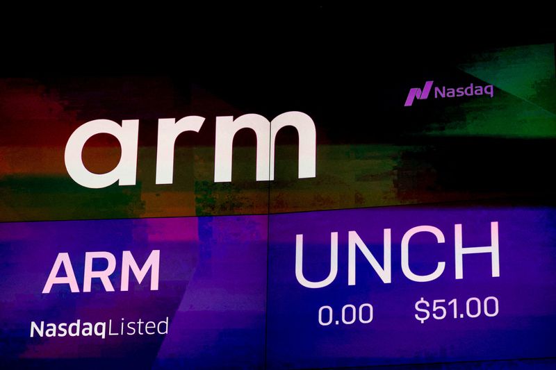 Arm's annual revenue forecast fails to impress investors;  shares fall