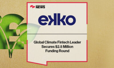 Global Climate Fintech Leader, ekko, Secures $2.5 Million Funding Round