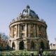 Historic library at the university of Oxford.