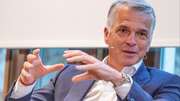 UBS rules out external successor to President Sergio Ermotti