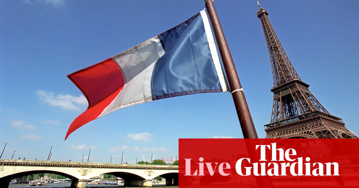 French bonds and stocks rocked by political turmoil – as it happened | Business