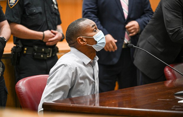 Dwayne Montgomery appears in court on July 7, 2023.