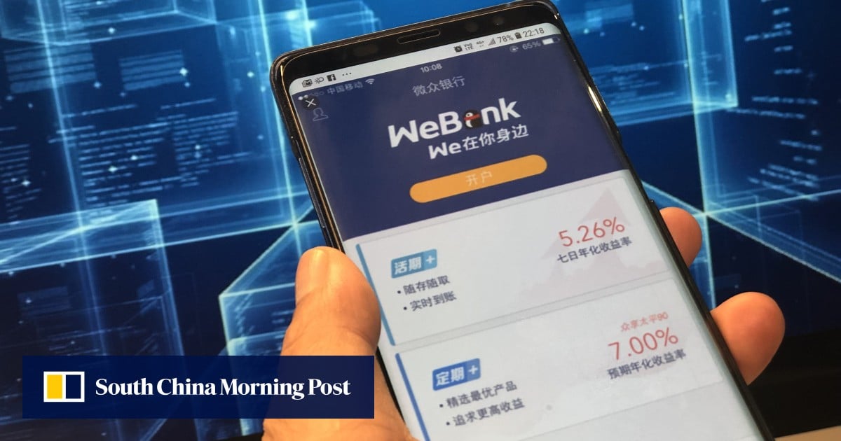 Tencent-backed online lender WeBank gets the green light to set up a fintech unit in Hong Kong