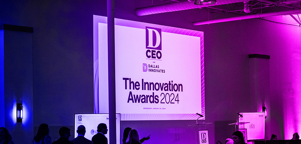 D CEO and Dallas Innovates revealed the winners of the 2024 Innovation Awards during an event held January 24, 2023 at On the Levee in the Design District.