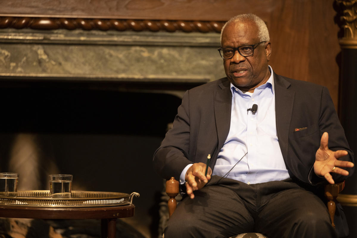 Clarence Thomas, in financial disclosure, recognizes 2019 trips paid for by Harlan Crow