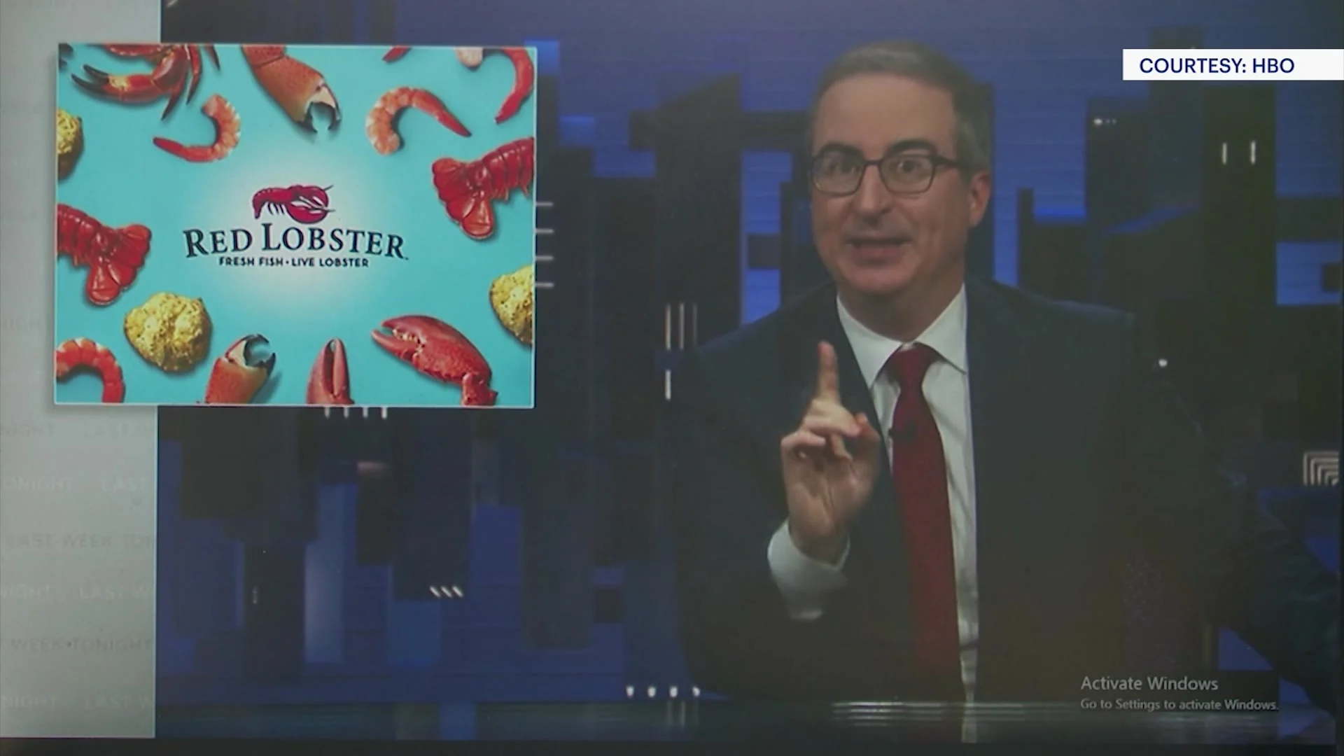 Kingston business owner fights with HBO's John Oliver after host buys shuttered Red Lobster