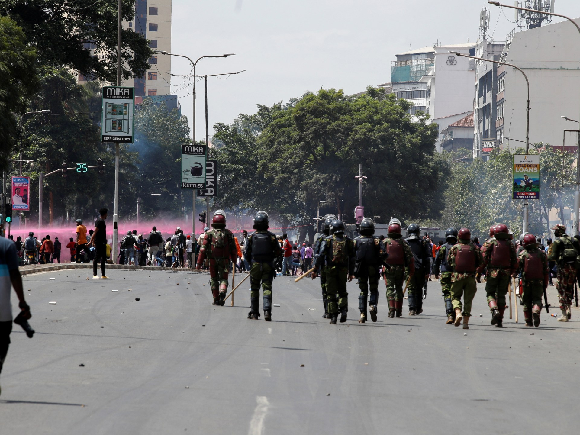 Protests in Kenya live: Part of Parliament on fire after financial bill passed |  News