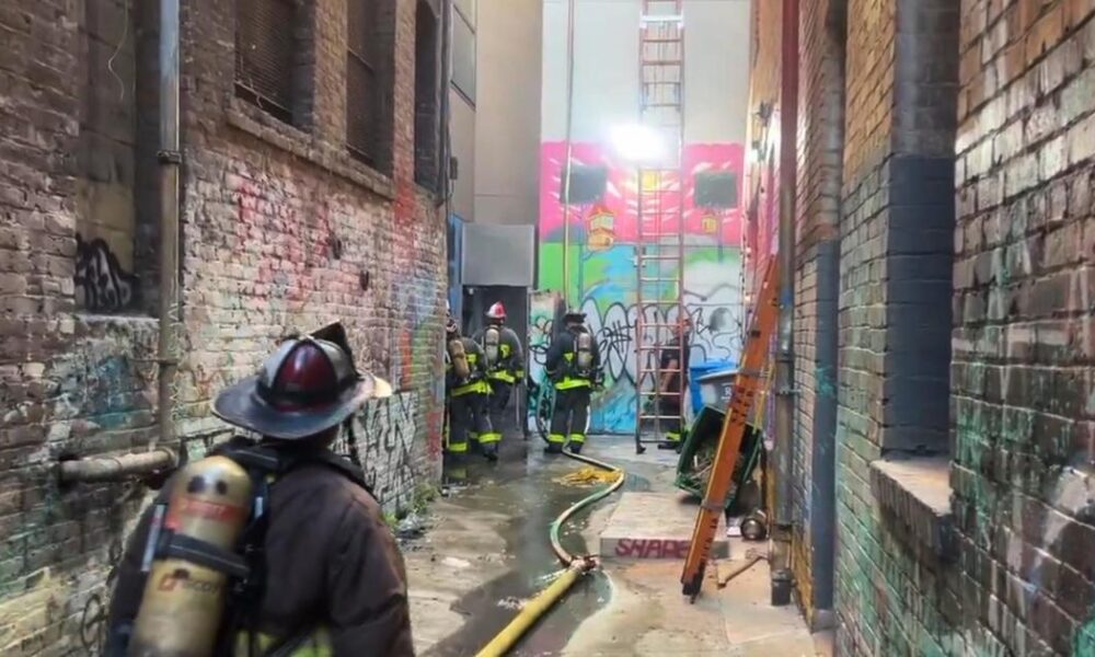 San Francisco fire crews contain structural fire in Financial District;  No injuries