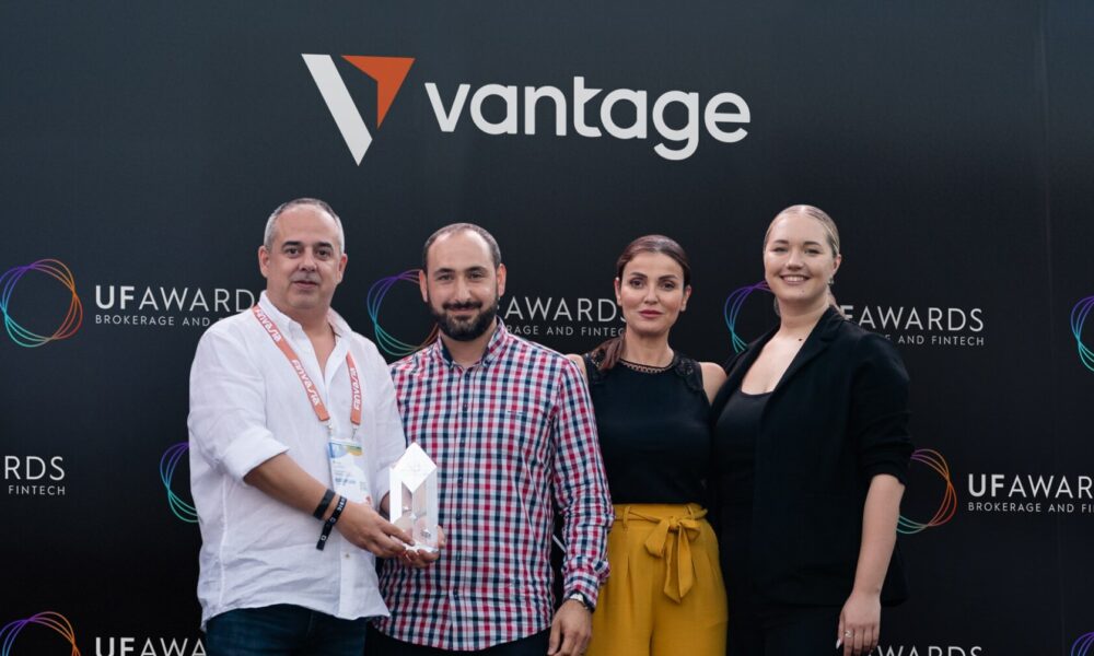 Vantage Markets wins "Best Trading Experience" award