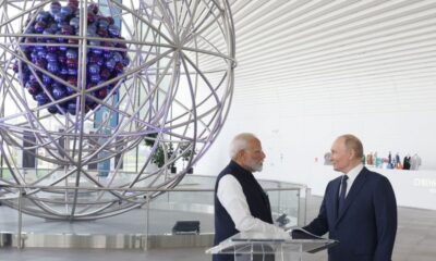 Russia talks business with India as Modi visits Moscow